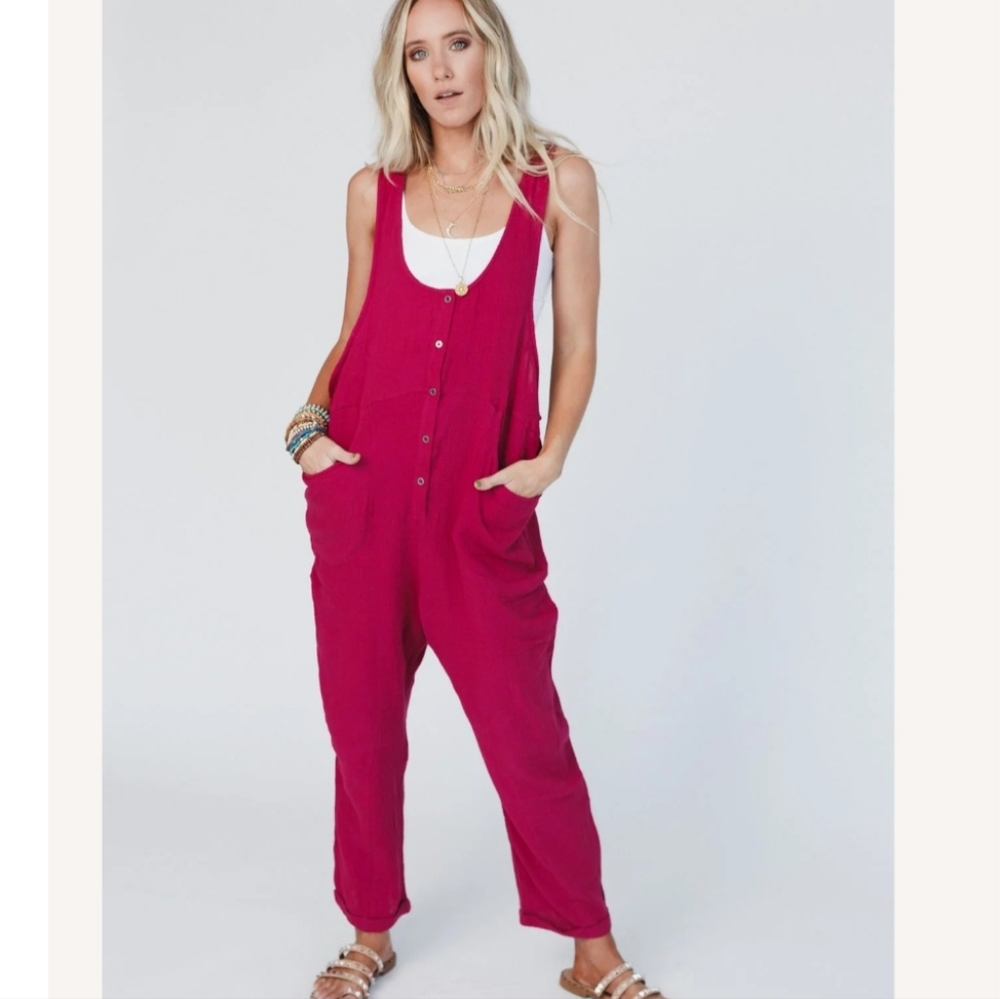 Plum Oversized Jumper